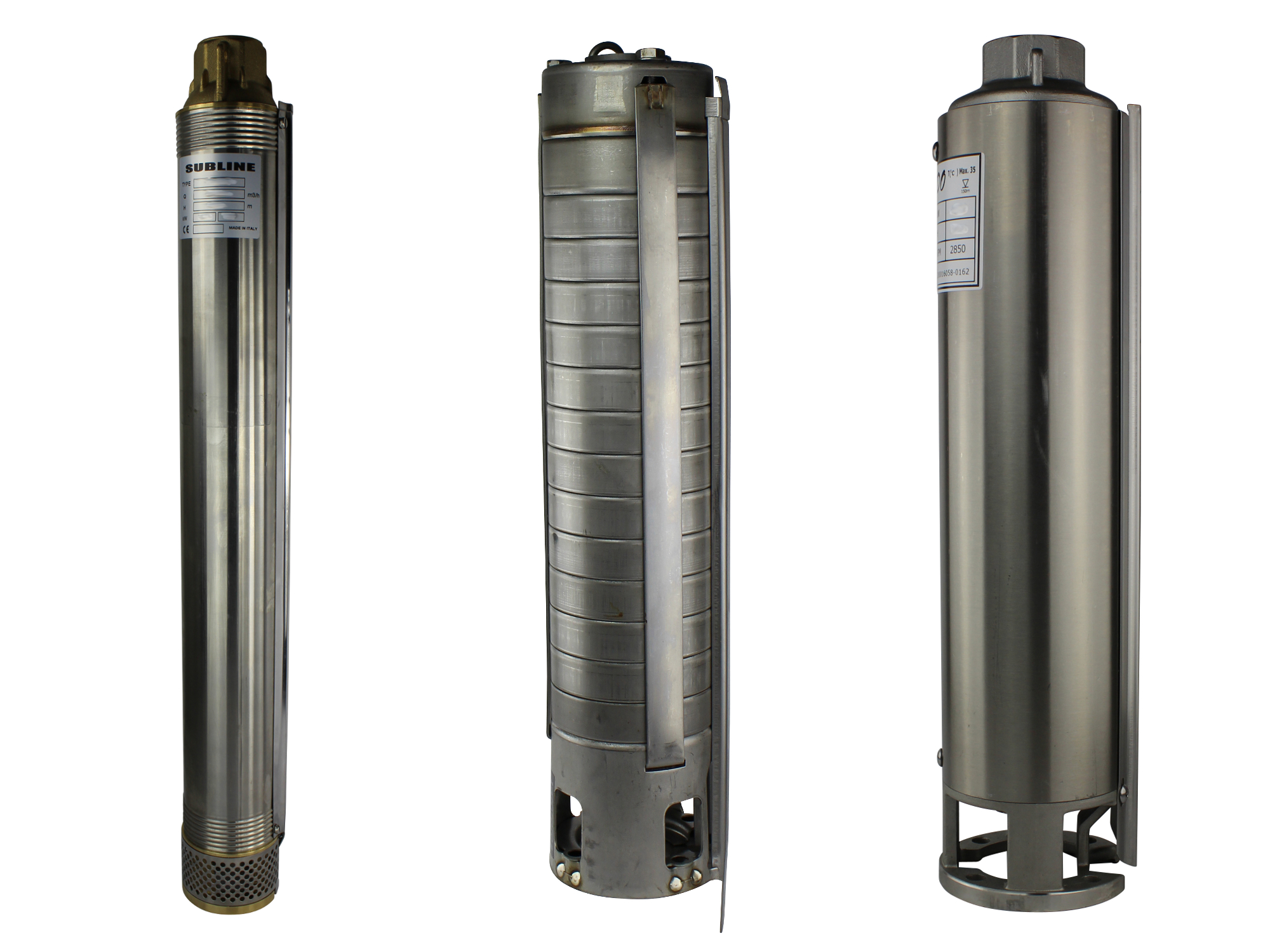 Pumpenoberteile (hydraulischer Teil)